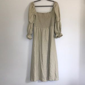 Reformation Hyland Linen Dress